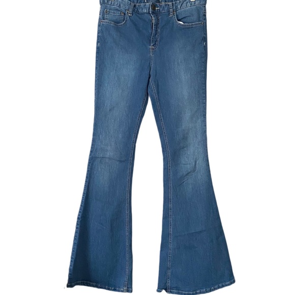 Free People Denim - FREE PEOPLE High Rise Flare Jean Denim 29